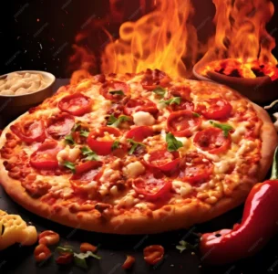 Hot & Spicy Pizza