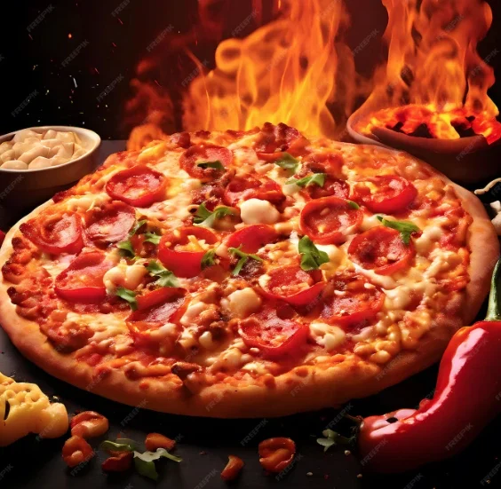 Hot & Spicy Pizza