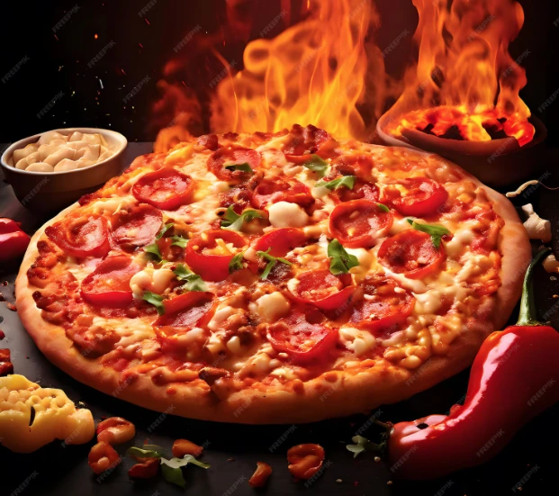Hot & Spicy Pizza